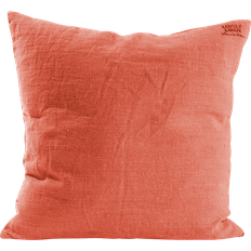 Lovely Linen vasket Hovedpudebetræk Orange (47x47cm)