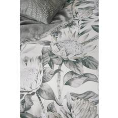 Cotton Satin Duvet Covers Sanderson Protea Duvet Cover Grey (200x140cm)