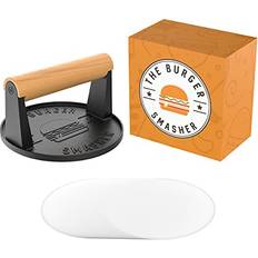 Cast Iron Burger Presses Smasher, The Smasher Perfect Burger Press