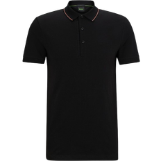 HUGO BOSS Pique Polo Shirt - Black