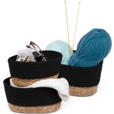 Livivo Tulla Seagrass Of 3 Basket
