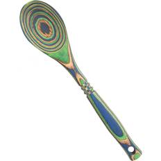 Slotted Spoons Isola Bio Island Bamboo 12 Inch Pakkawood Slotted Spoon