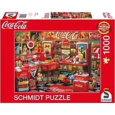 Puzzles Schmidt Spiele Coca Cola Nostalgia Shop 1000 Pieces