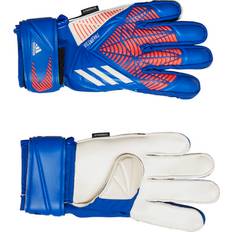 Adidas Junior Målvaktshandskar adidas Predator Match Fingersave JR målvaktshandskar HIRBLU/TURBO/WHITE Barn