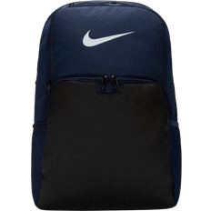 Blue Backpacks Nike Brasilia 9.5 Training Backpack - Midnight Navy/Black/White