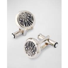 Homme Boutons de manchette Montblanc Cufflinks Meisterstück The Origin Collection Blue One