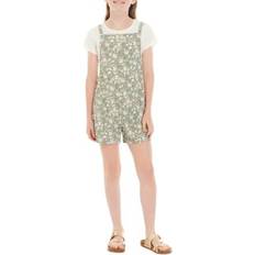 Boys - L Other Sets Children's Clothing Self Esteem Big Girls 2-pc. Shortall Set, 10-12 Green Medium 10-12