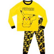 Gula Pyjamasar Barnkläder Pokémon Pikachu Pyjamas Yellow 6-7 Years