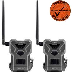 SpyPoint Flex-M Twin Pack Cellular Cameras Grey