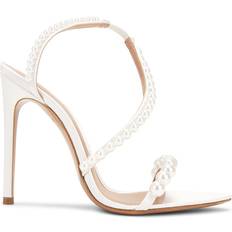 44 - Blanco Sandalias de tacón Retrofete Pearl Sandal - White