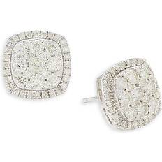 Effy Earrings Effy Diamond Earrings in 14K White Gold One Size