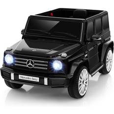 Mercedes electric ride on kids Costway Mercedes-Benz G500 12V Black