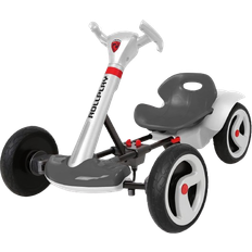 Rubber Tires Electric Vehicles Rollplay Flex Kart 6V White