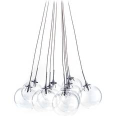 Metro Lane Jackeline 10 Chrome Pendant Lamp 45cm 10pcs