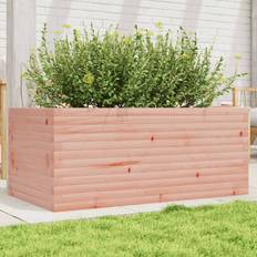vidaXL Solid Wood Douglas Planter 110 x 60 x 45.5 cm