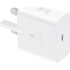 Samsung galaxy official 25w super fast charging travel adapter without usb-c to Weiß