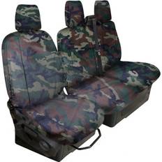 B&Q Tailored Heavy Duty Green Camo Van Seat Covers For Ford Transit Custom