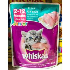 Whiskas 85 g. pouch junior cat kitten wet food flavor