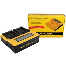 Patona Dual LCD USB oplader SLB-07A TL TL225 TL90 SLB-07A PL150
