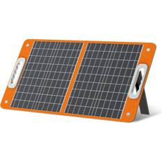 Foldable Solar Panels Greenzech 18V 60W Foldable Solar Panel Portable Solar Charger with DC Output USB-C QC3.0 for Phones Tablets Camping Van RV Trip