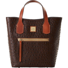 Dooney & Bourke Detachable Shoulder Strap Totes & Shopping Bags Dooney & Bourke Ostrich Brinley - Brown Tmoro