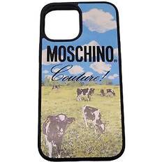 Moschino hard case cow print landscape phone cover for iphone 12 pro bnib rrp60