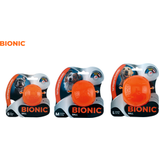Pets Bionic ball rubber tough durable dog puppy play toy throw fetch 3