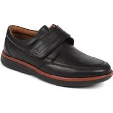 40 Moines Pavers Touch-Fasten Monk Strap Shoes Black