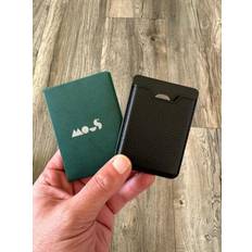 Mous magsafe card wallet for apple iphone and android black 2.0 holds 3 cards