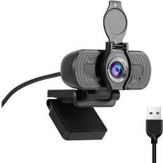 Webcams Sanoxy Sold by: UnbeatableSale Local, 1080P Webcam with Privacy Cover & Noise-Cancelling Mic for Webinars