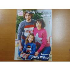 Economico Schemi di Ricamo King Cole Family Christmas Knits