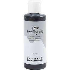 Creativ Company Lino Printing Ink, black, 85 ml/ 1 bottle