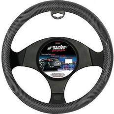Steering cover car universal inox black