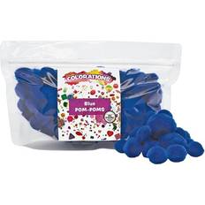 Colorations Pom Pomps Blue 100pcs
