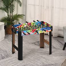 Homcom 2.8ft Football Foosball Gaming Table Multicoloured