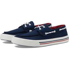 Men Boat Shoes Sperry Men's SeaCycled Bahama Ii Nautical Lace-Up Boat Shoes Navy