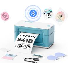 Munbyn Bluetooth Thermal Label Printer 941B, Wireless 300DPI