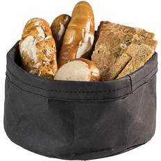 Leipälaatikot APS Leipäkori Ø20 x 13 cm Musta