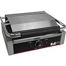 Sandwich Toasters Kukoo Räfflad Panini Press Paninigrill Kontakt Grill Brödrost Smörgåsmaskin Kommersiell Catering Maskin