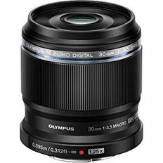 M.Zuiko Digital ED 30mm F3.5 Macro Lens, for Micro Four Thirds Cameras