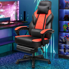 Gaming Chairs Inbox Zero Gaming Chairs w/ Footrest, Ergonomic Chairs w/ Lumbar Support 51.4 H x 26.1 W x 18.9 D in Wayfair Multi Color 51.4 H x 26.1 W x 18.9 D in