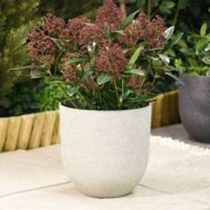 Stone Effect Cool Planter 26Cm