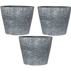 Stone Effect 36&#46;5Cm Planter X 3