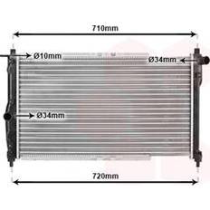 Van Wezel engine cooling 81002009 International Radiators 81002009