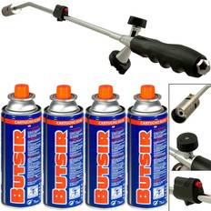 Weed Burners Deuba Weed Burner 4 Butane Gas Cartridges