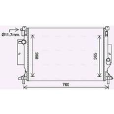 engine cooling FD2643 Quality Cooling FD2643