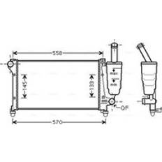 engine cooling FTA2368 Quality Cooling FTA2368