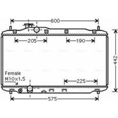 engine cooling HD2189 Quality Cooling HD2189