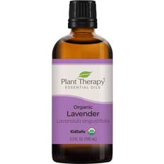 Plant Therapy Organic Lavender Essential Oil 100% Pure, USDA Certified Organic, Undiluted, Natural Grade 100 mL 3.3 oz