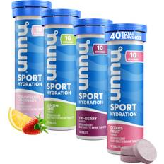 Magnesiums Nutritional Drinks nuun Sport Electrolyte 4 Pack 40 pcs